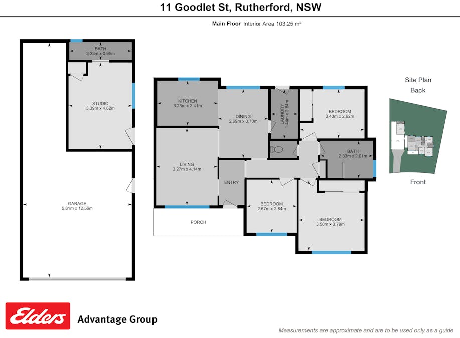 11 Goodlet Street, Rutherford, NSW, 2320 - Floorplan 1