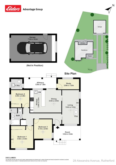 28 Alexandra Avenue, Rutherford, NSW, 2320 - Floorplan 1