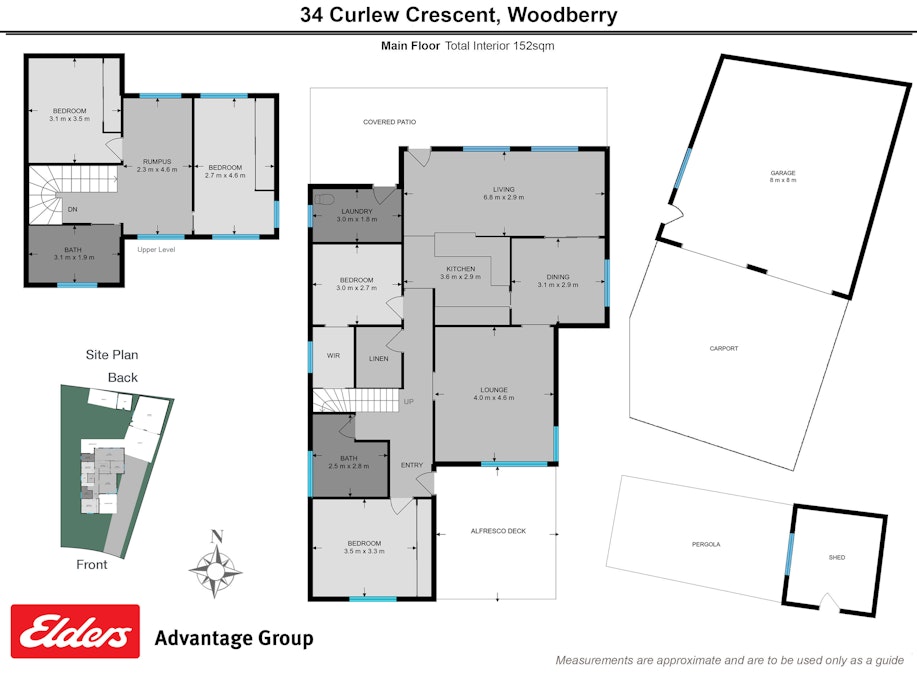 34 Curlew Crescent, Woodberry, NSW, 2322 - Floorplan 1