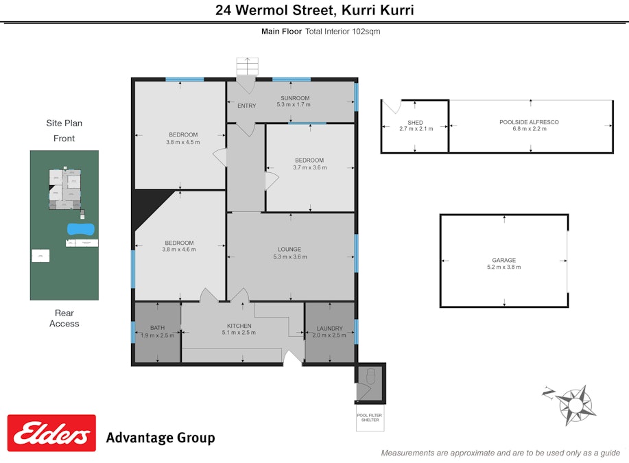 24 Wermol Street, Kurri Kurri, NSW, 2327 - Floorplan 1