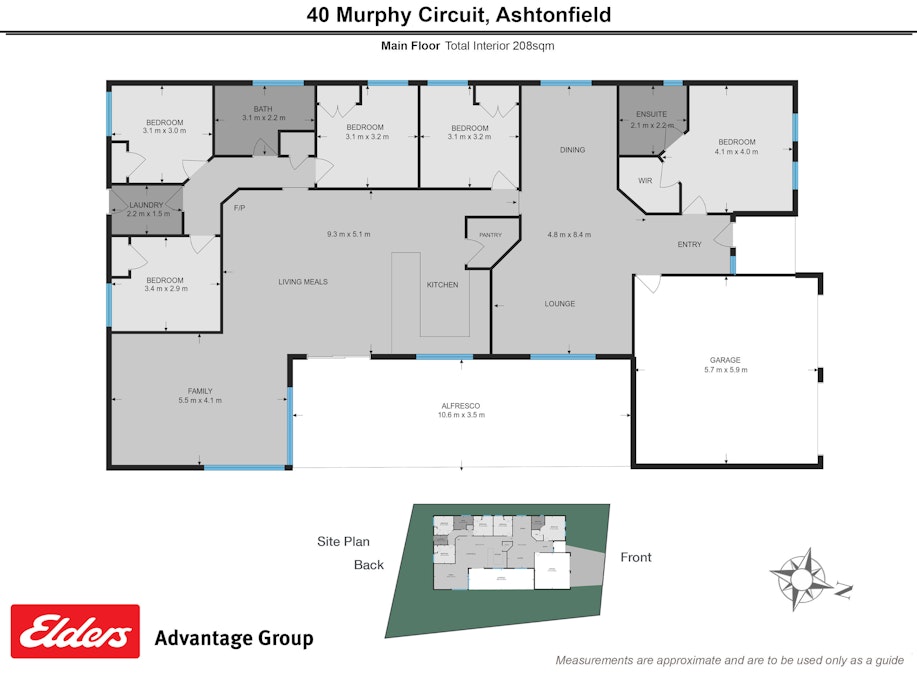 40         Murphy Circuit, Ashtonfield, NSW, 2323 - Floorplan 1