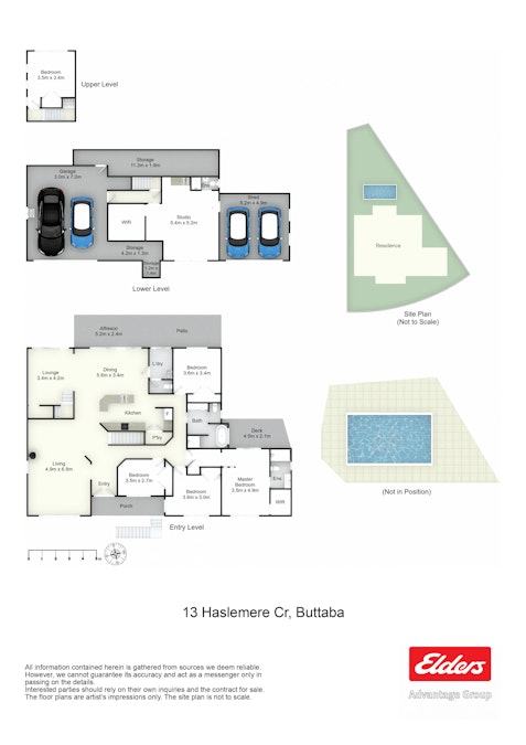 13 Haslemere Crescent, Buttaba, NSW, 2283 - Floorplan 1