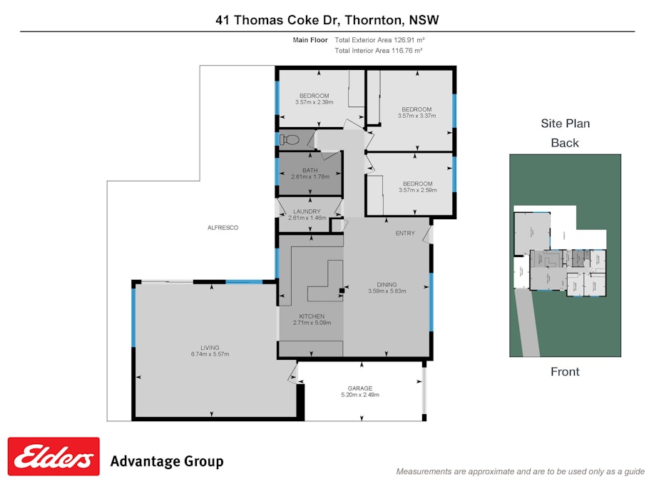 41 Thomas Coke Drive, Thornton, NSW, 2322 - Floorplan 1