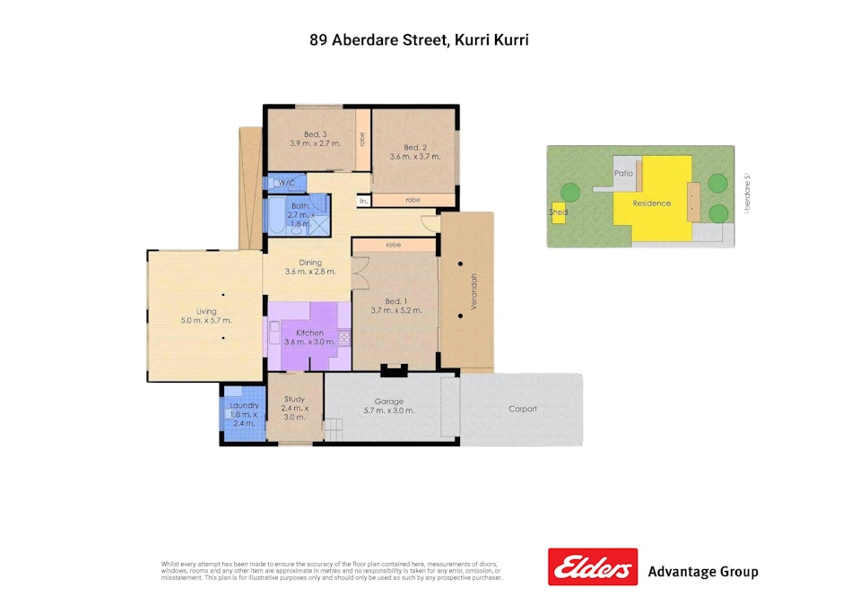 89  Aberdare Street, Kurri Kurri, NSW, 2327 - Floorplan 1