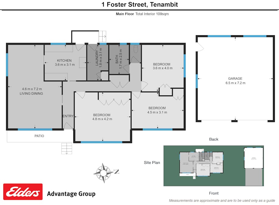 1 Foster Street, Tenambit, NSW, 2323 - Floorplan 1
