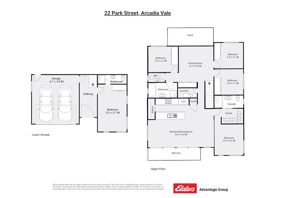 22 Park Street, Arcadia Vale, NSW, 2283 - Floorplan 1