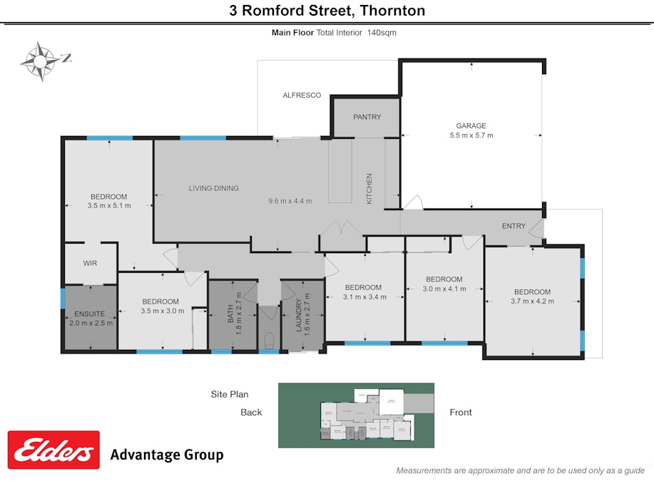 3 Romford Street, Thornton, NSW, 2322 - Floorplan 1