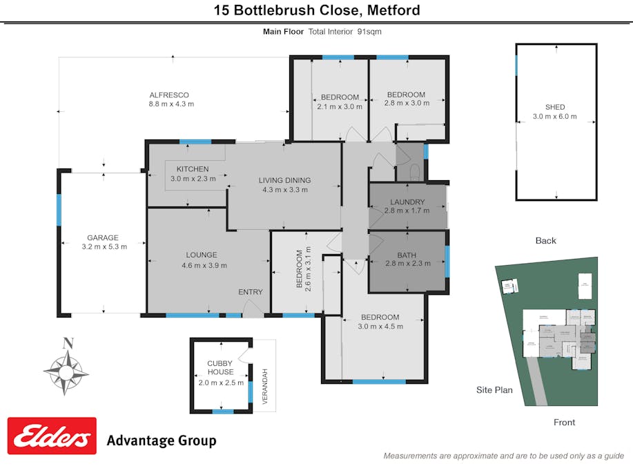 15 Bottlebrush Close, Metford, NSW, 2323 - Floorplan 1