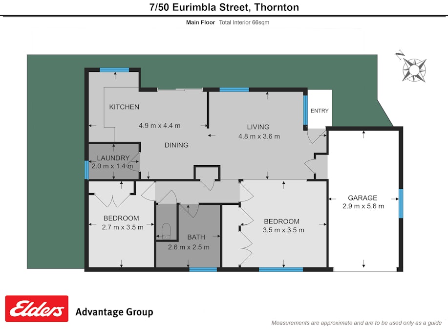 7/50 Eurimbla Street, Thornton, NSW, 2322 - Floorplan 1