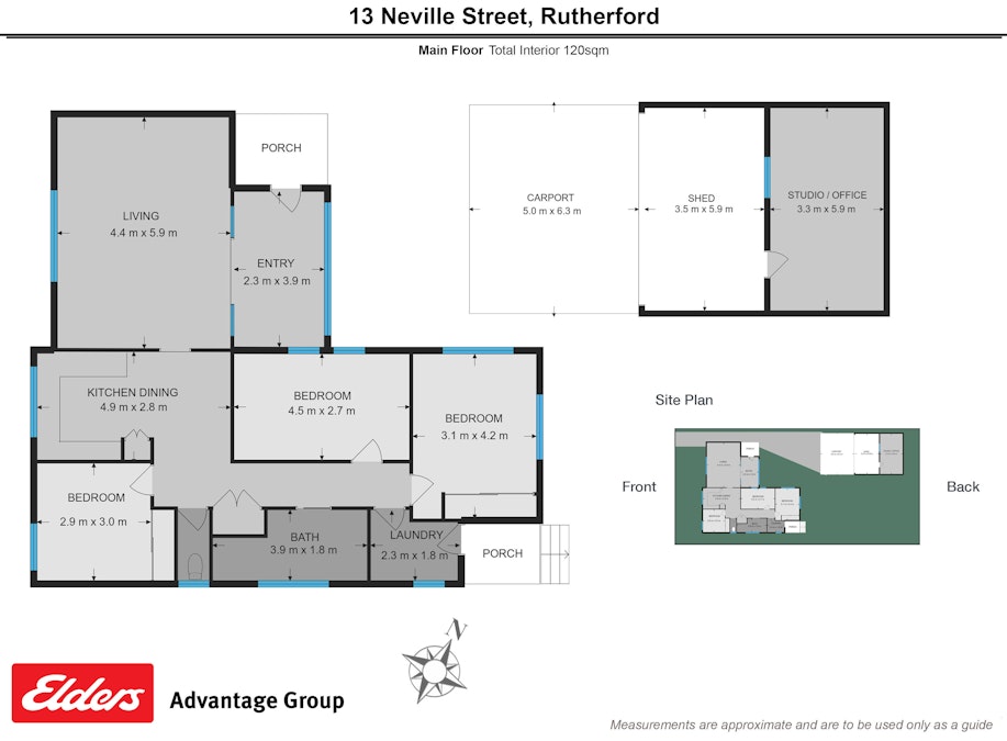 13  Neville Street, Rutherford, NSW, 2320 - Floorplan 1