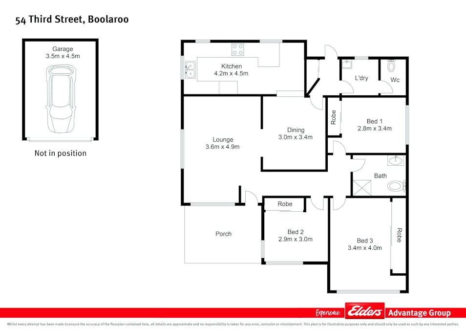 54 Third Street, Boolaroo, NSW, 2284 - Floorplan 1