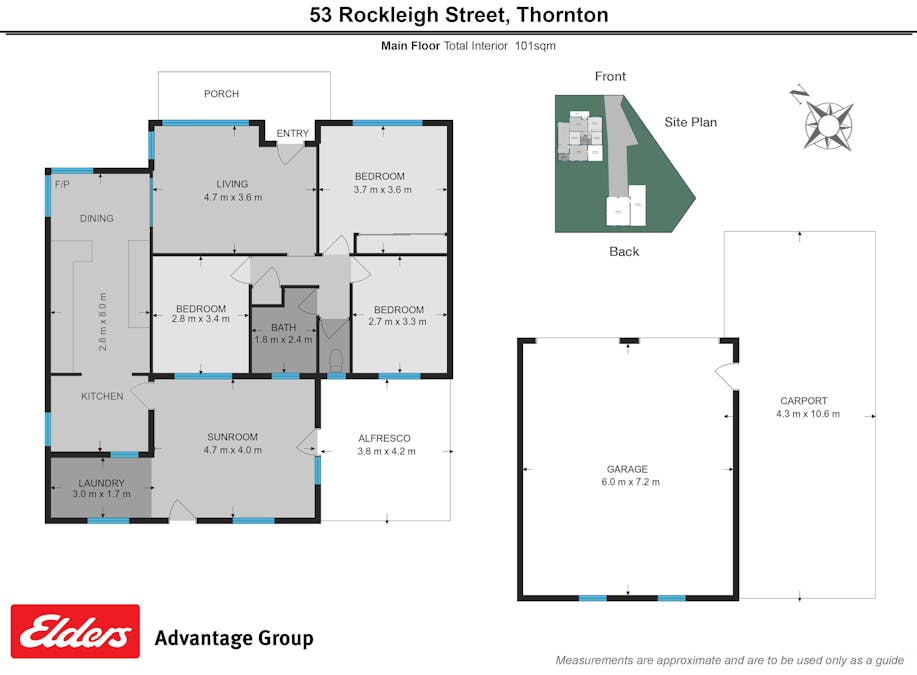 53  Rockleigh Street, Thornton, NSW, 2322 - Floorplan 1