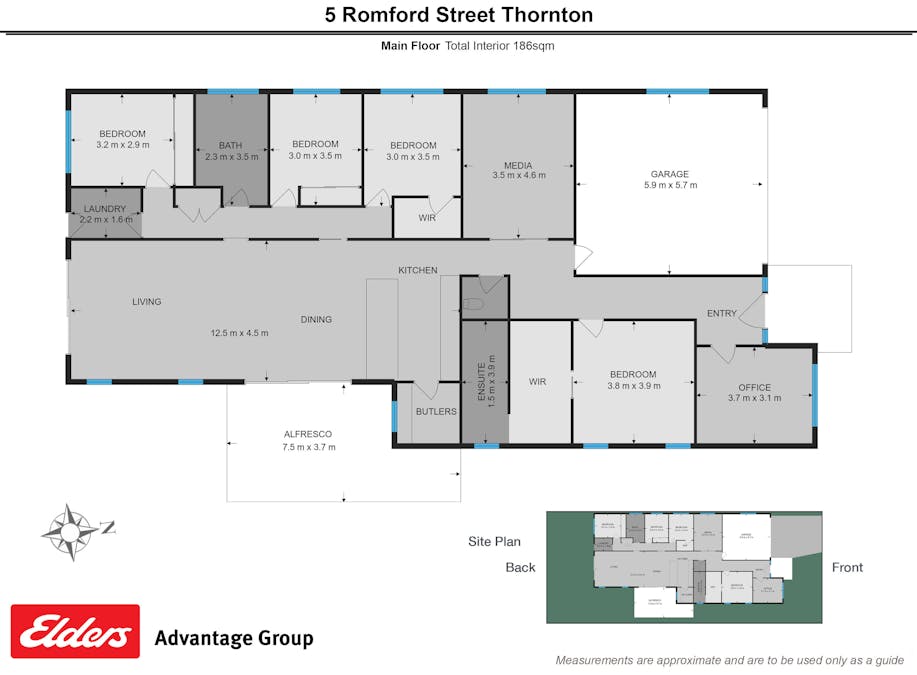 5 Romford Street, Thornton, NSW, 2322 - Floorplan 1