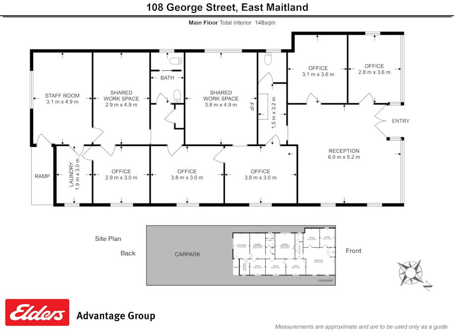 108 George Street, East Maitland, NSW, 2323 - Floorplan 1