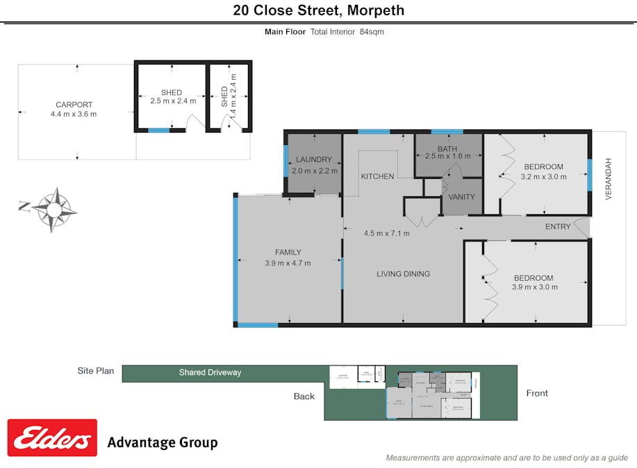 20 Close Street, Morpeth, NSW, 2321 - Floorplan 1