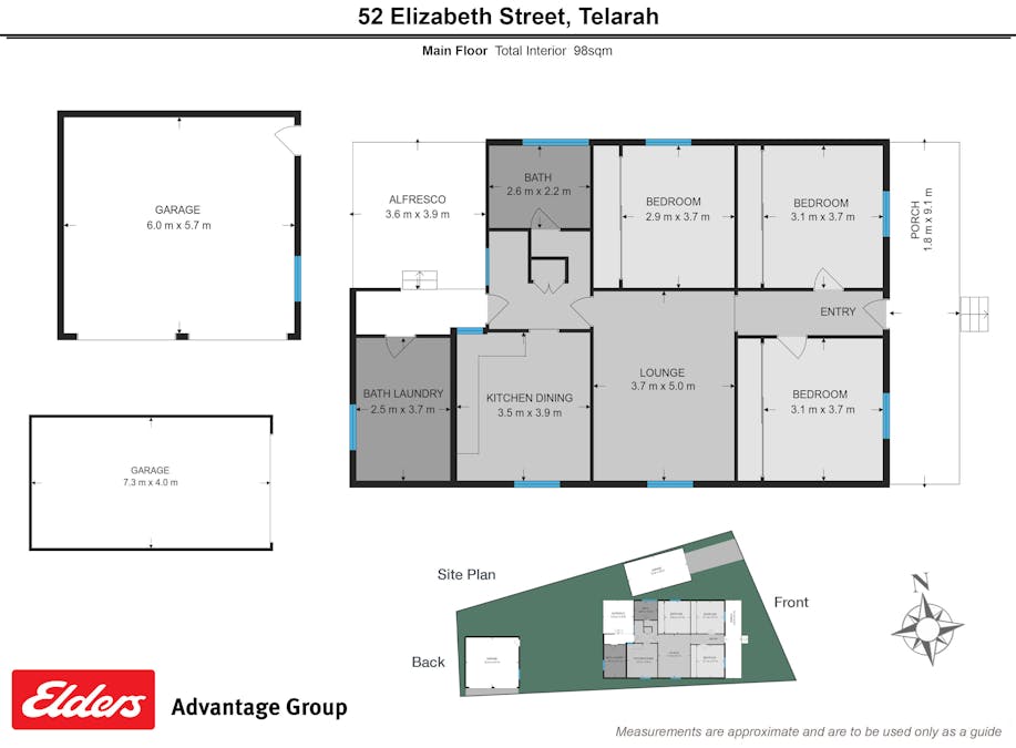 52 Elizabeth Street, Telarah, NSW, 2320 - Floorplan 1