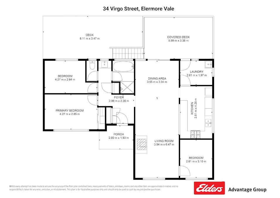 34 Virgo Street, Elermore Vale, NSW, 2287 - Floorplan 1