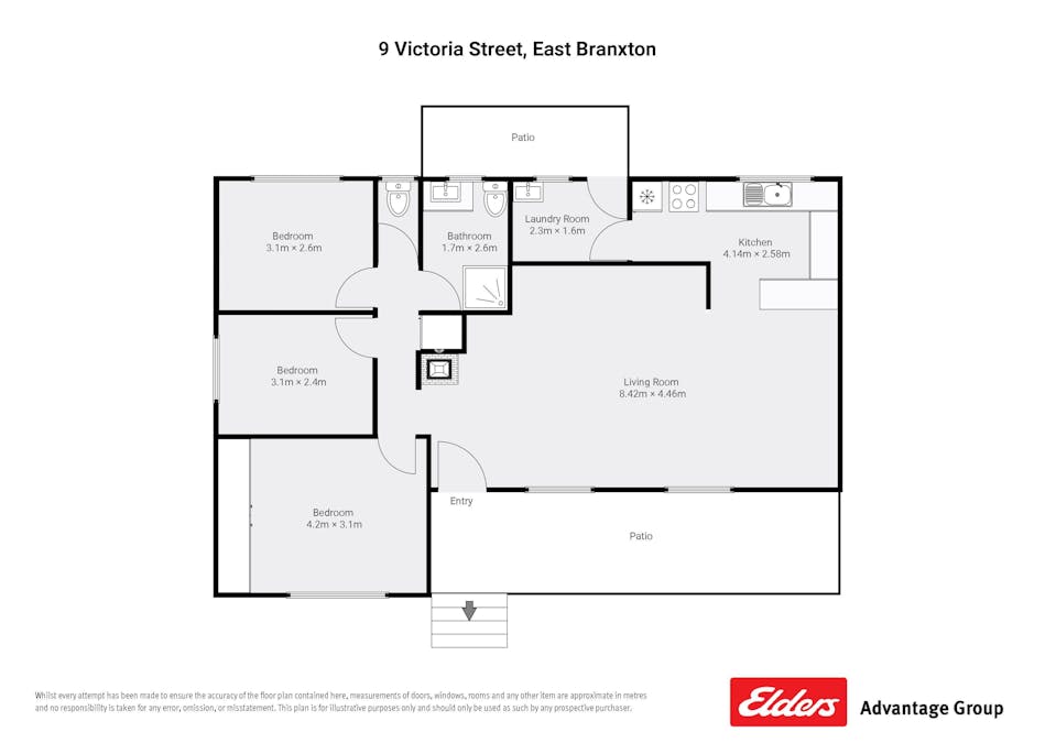 9 Victoria Street, East Branxton, NSW, 2335 - Floorplan 1