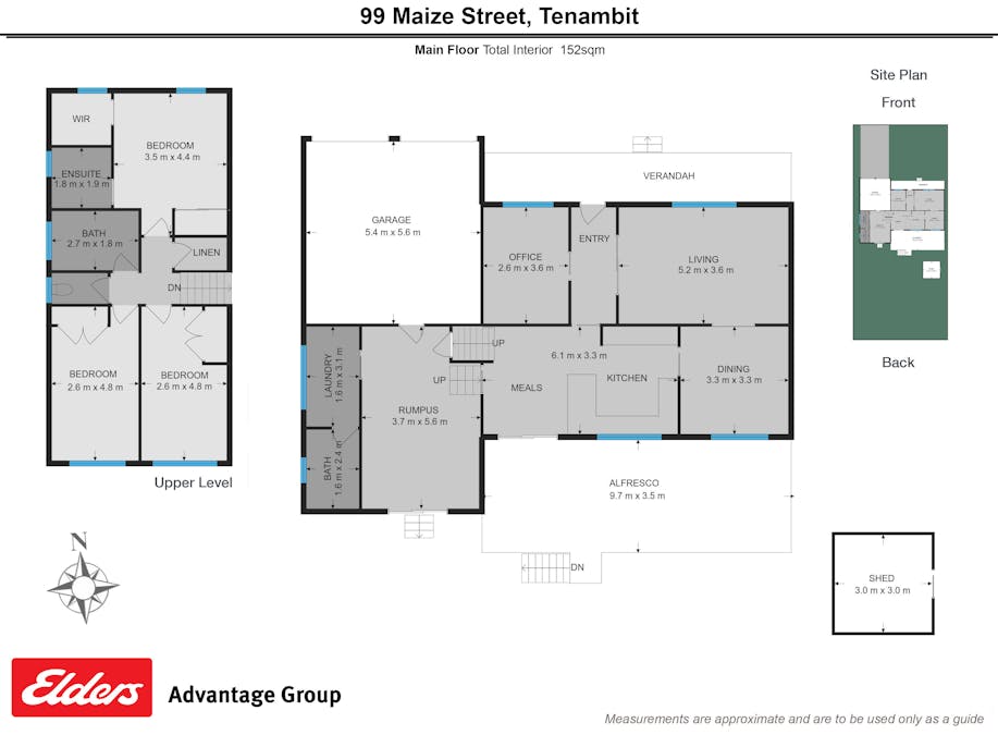 99 Maize Street, Tenambit, NSW, 2323 - Floorplan 1