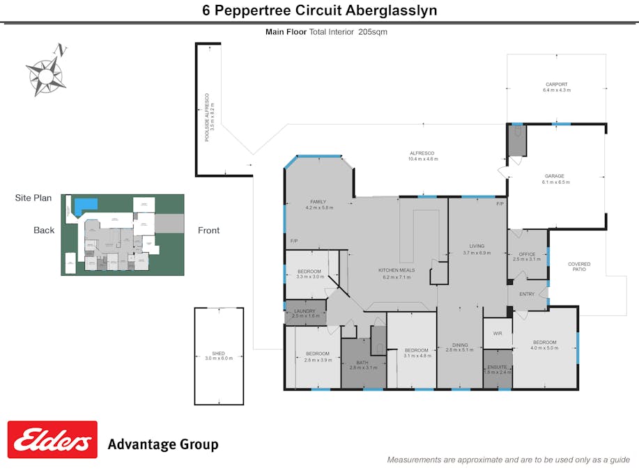 6 Peppertree Circuit, Aberglasslyn, NSW, 2320 - Floorplan 1