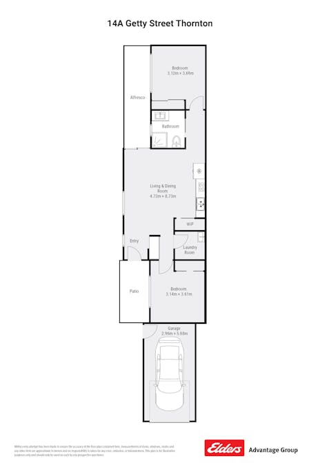 1/14 Getty Street, Thornton, NSW, 2322 - Floorplan 1