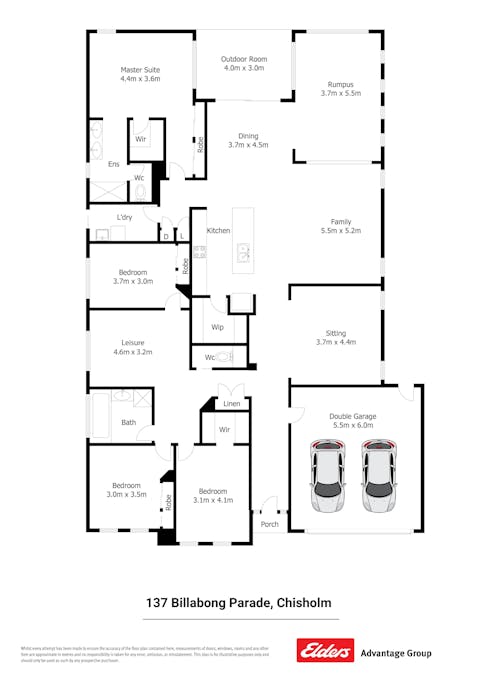137 Billabong Parade, Chisholm, NSW, 2322 - Floorplan 1