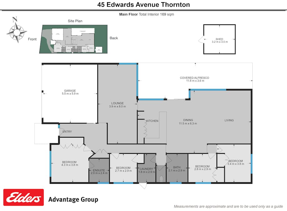 45 Edwards Avenue, Thornton, NSW, 2322 - Floorplan 1