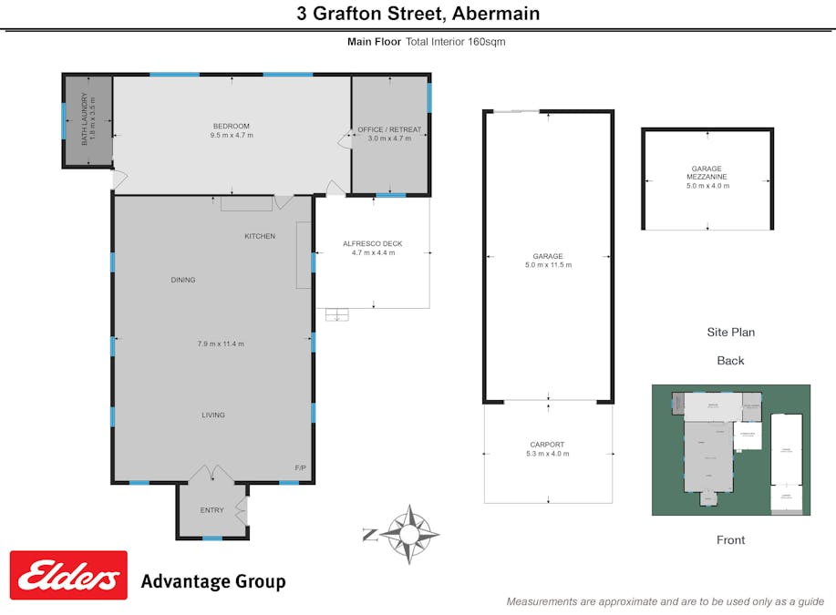 3 Grafton Street, Abermain, NSW, 2326 - Floorplan 1