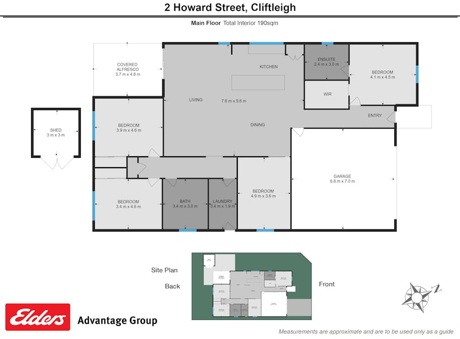 2 Howard Street, Cliftleigh, NSW, 2321 - Floorplan 1