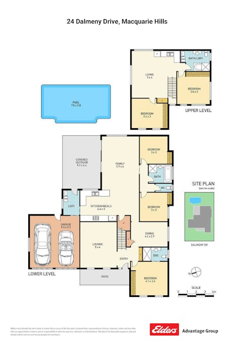 24 Dalmeny Drive, Macquarie Hills, NSW, 2285 - Floorplan 1