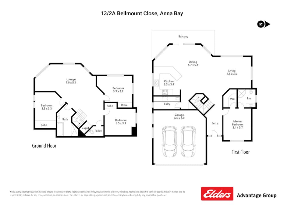 13/2A Bellmount Close, Anna Bay, NSW, 2316 - Floorplan 1