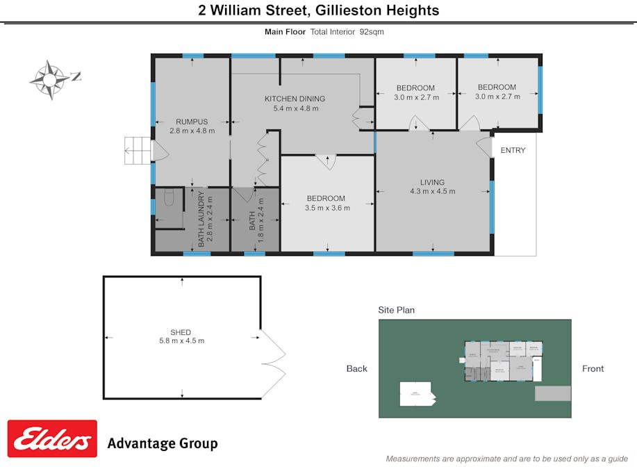 2 William Street, Gillieston Heights, NSW, 2321 - Floorplan 1