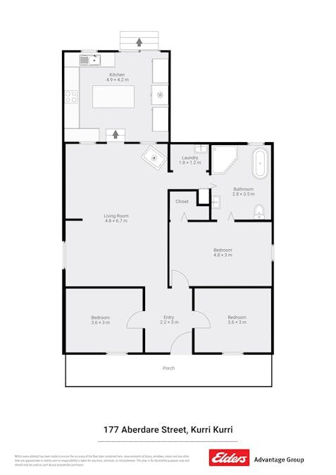 177 Aberdare Street, Kurri Kurri, NSW, 2327 - Floorplan 1