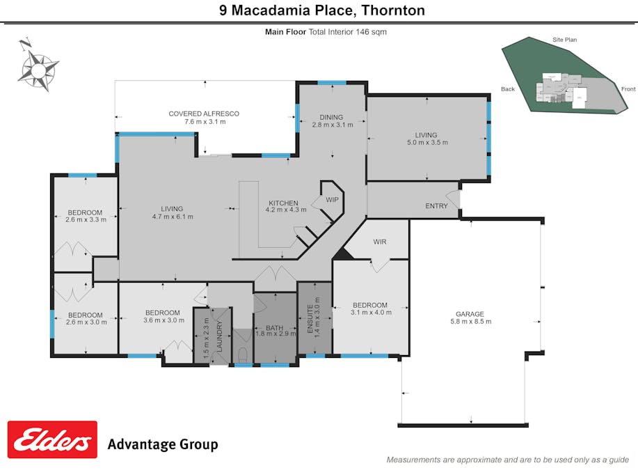 9  Macadamia Place, Thornton, NSW, 2322 - Floorplan 1