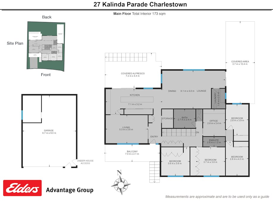 27 Kalinda Parade, Charlestown, NSW, 2290 - Floorplan 1
