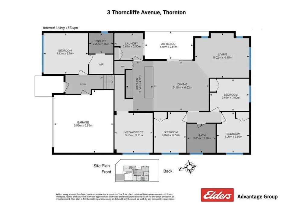 3 Thorncliffe Avenue, Thornton, NSW, 2322 - Floorplan 1