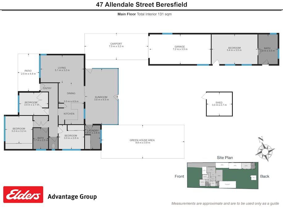 47 Allendale Street, Beresfield, NSW, 2322 - Floorplan 1