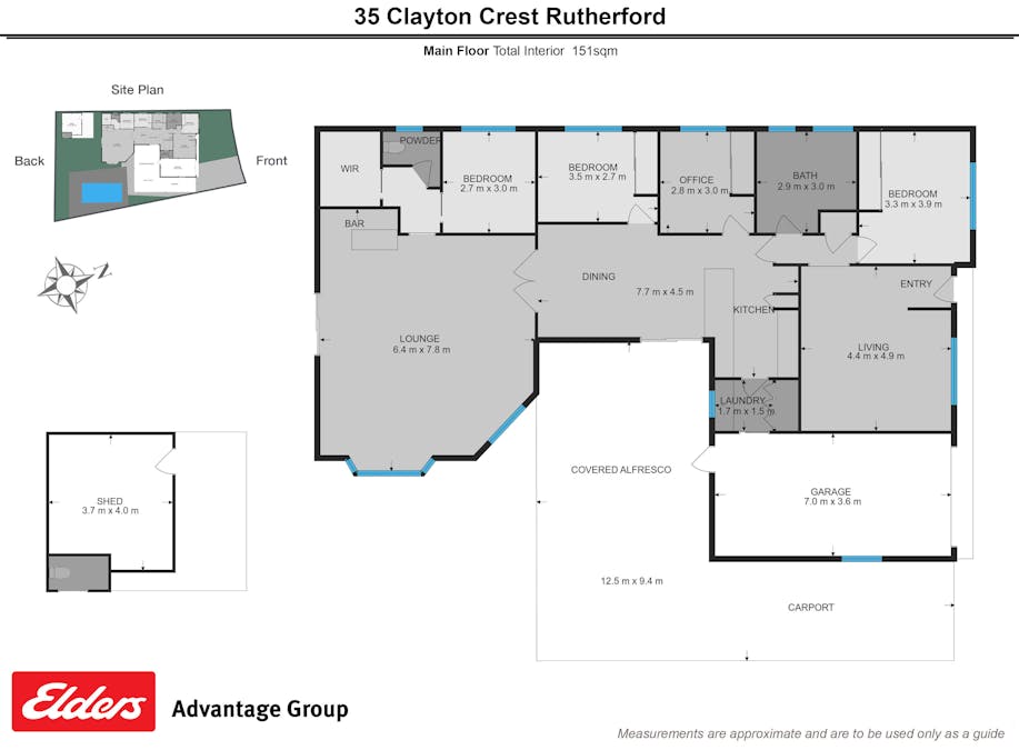 35 Clayton Crescent, Rutherford, NSW, 2320 - Floorplan 1