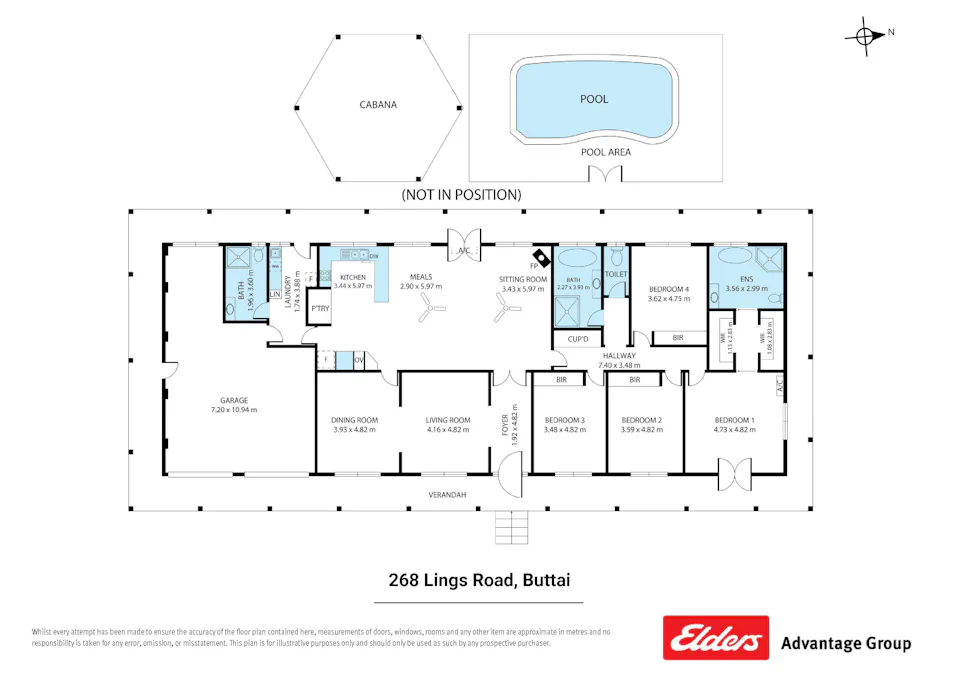 268 Lings Road, Buttai, NSW, 2323 - Floorplan 1