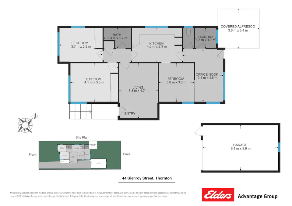 44 Glenroy Street, Thornton, NSW, 2322 - Floorplan 1