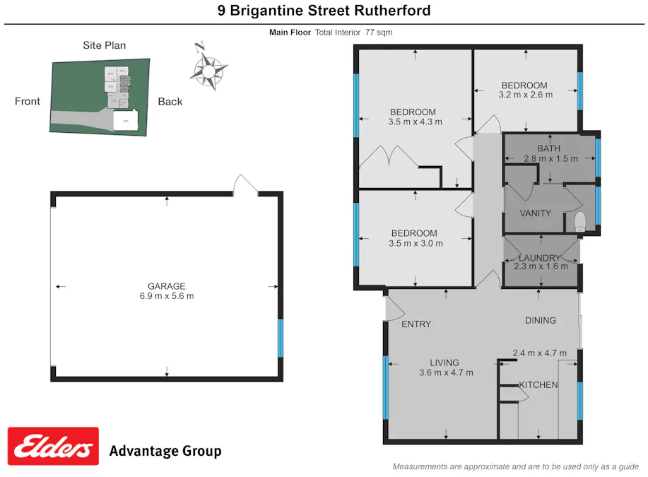 9 Brigantine Street, Rutherford, NSW, 2320 - Floorplan 1