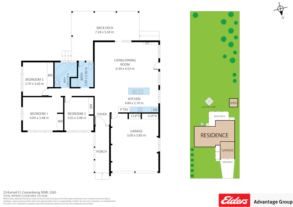 23 Kurnell Close, Cooranbong, NSW, 2265 - Floorplan 1