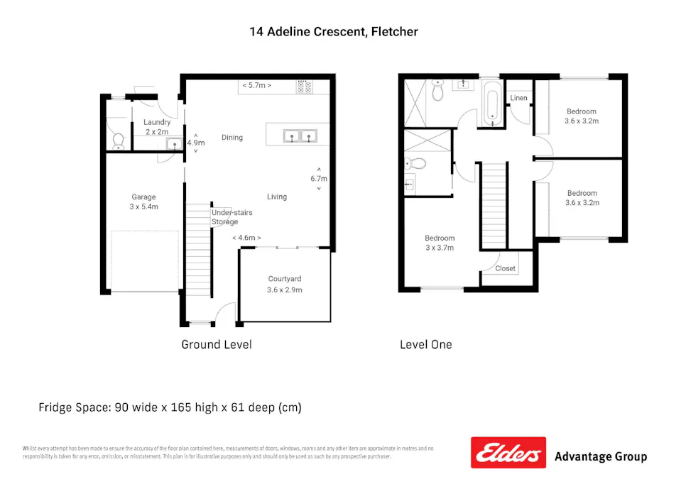 14 Adeline Crescent, Fletcher, NSW, 2287 - Floorplan 1