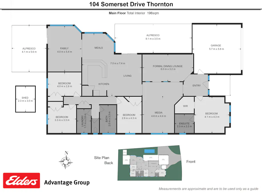 104 Somerset Drive, Thornton, NSW, 2322 - Floorplan 1