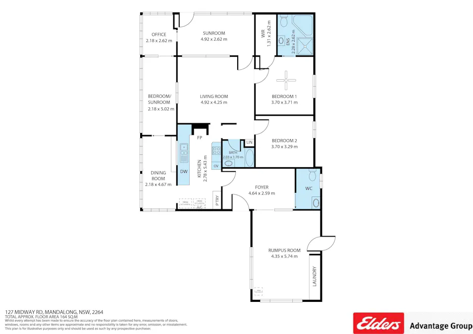 127 Midway Road, Mandalong, NSW, 2264 - Floorplan 1