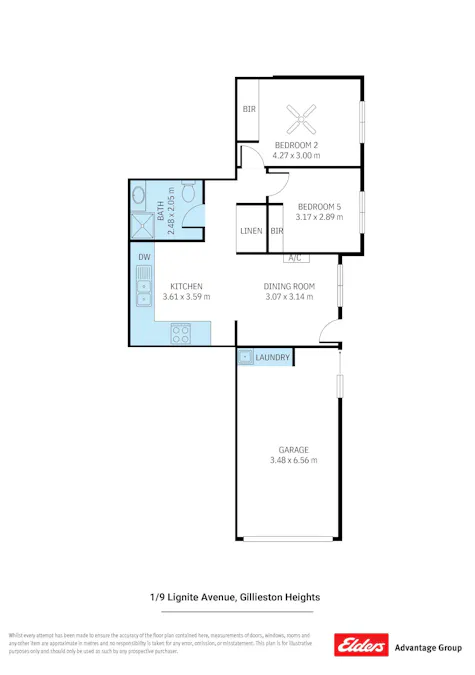 1/9 Lignite Avenue, Gillieston Heights, NSW, 2321 - Floorplan 1