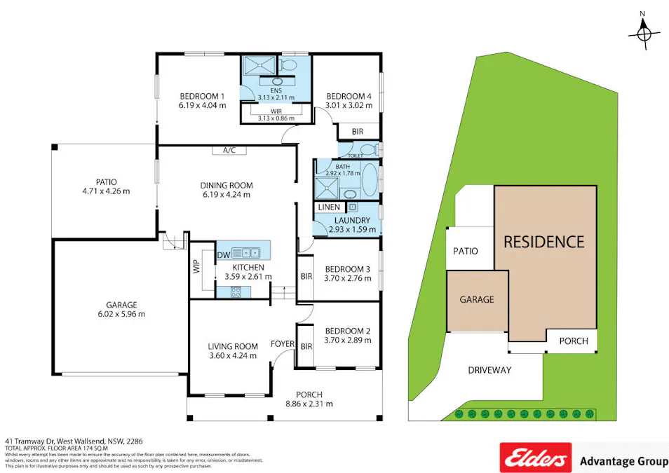 41 Tramway Drive, West Wallsend, NSW, 2286 - Floorplan 1
