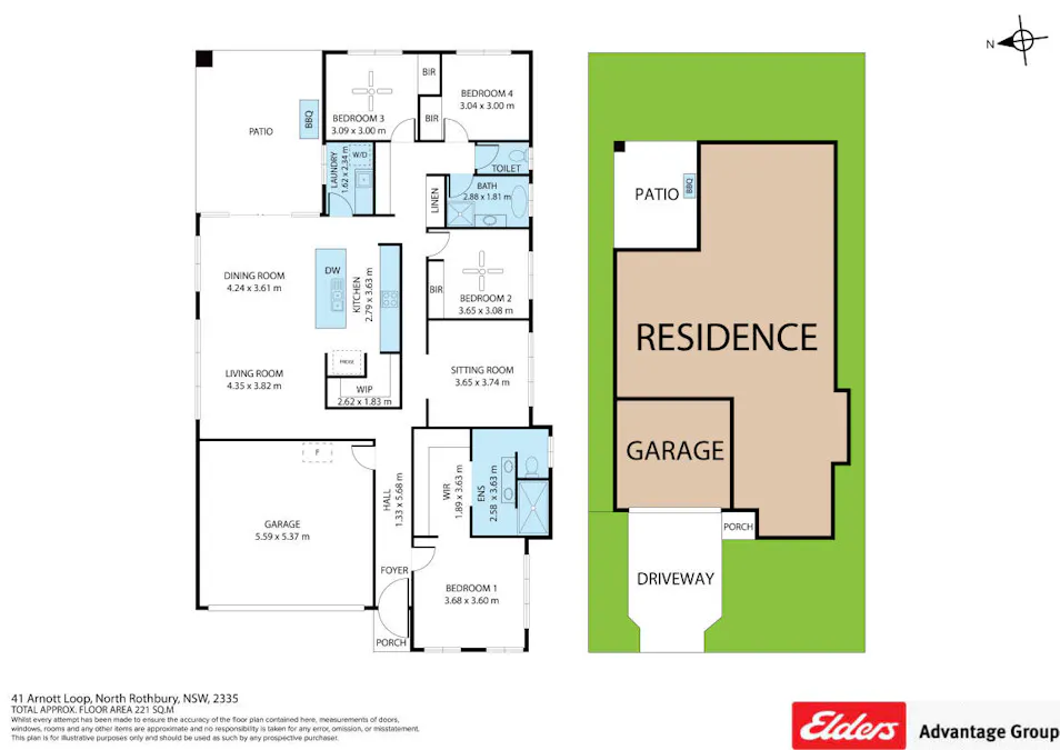 41 Arnott Loop, North Rothbury, NSW, 2335 - Floorplan 1