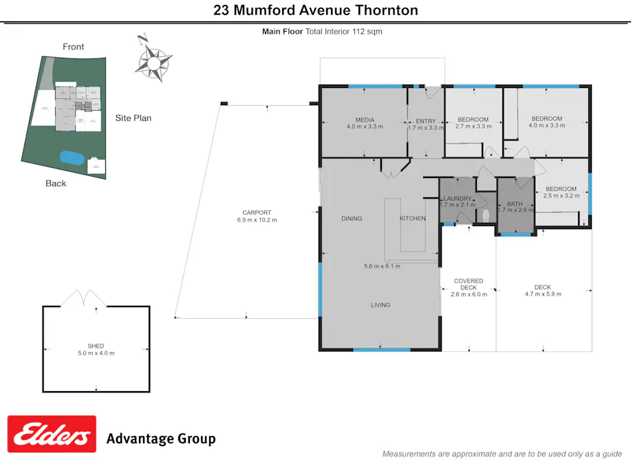 23 Mumford Avenue, Thornton, NSW, 2322 - Floorplan 1