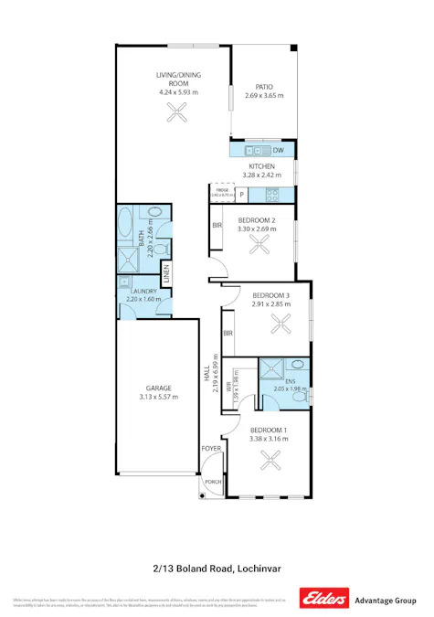 1/13 Boland Road, Lochinvar, NSW, 2321 - Floorplan 1